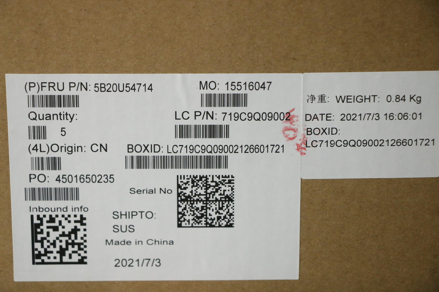 Lenovo Bdplanar Tgl-U I3-1115Gre Iot - 5B20U54714