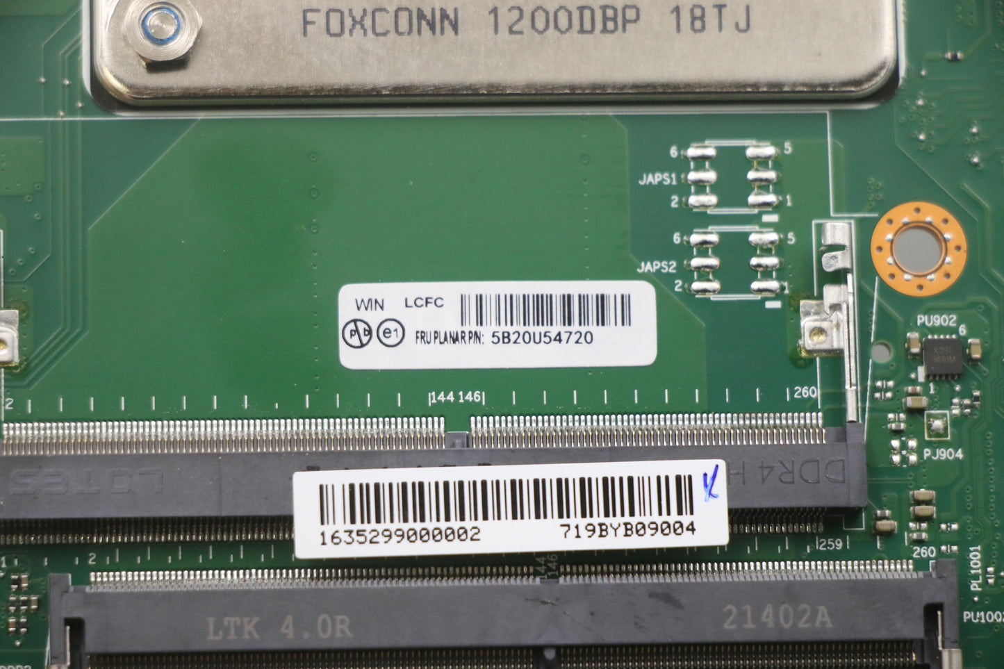 Lenovo Bdplanar Q570 Mb Fru Win Dpk M - 5B20U54720