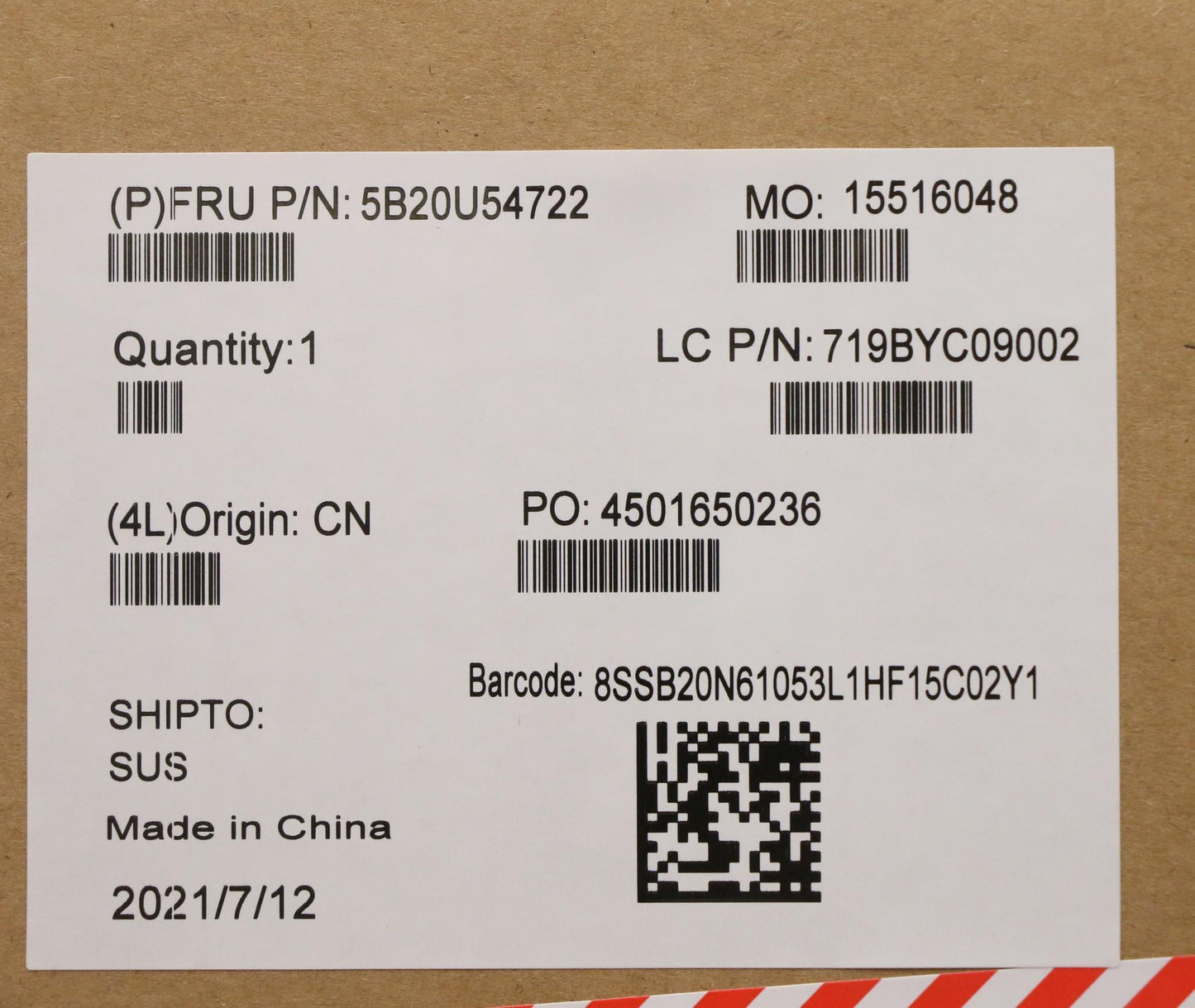 Lenovo Bdplanar B560 Mb Fru No Dpk M7 - 5B20U54722