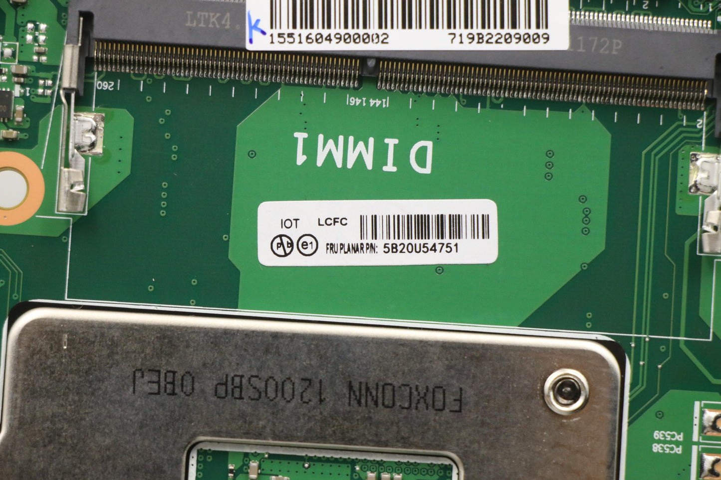 Lenovo Bdplanar Q470 M80Q Mb Fru Iot - 5B20U54751
