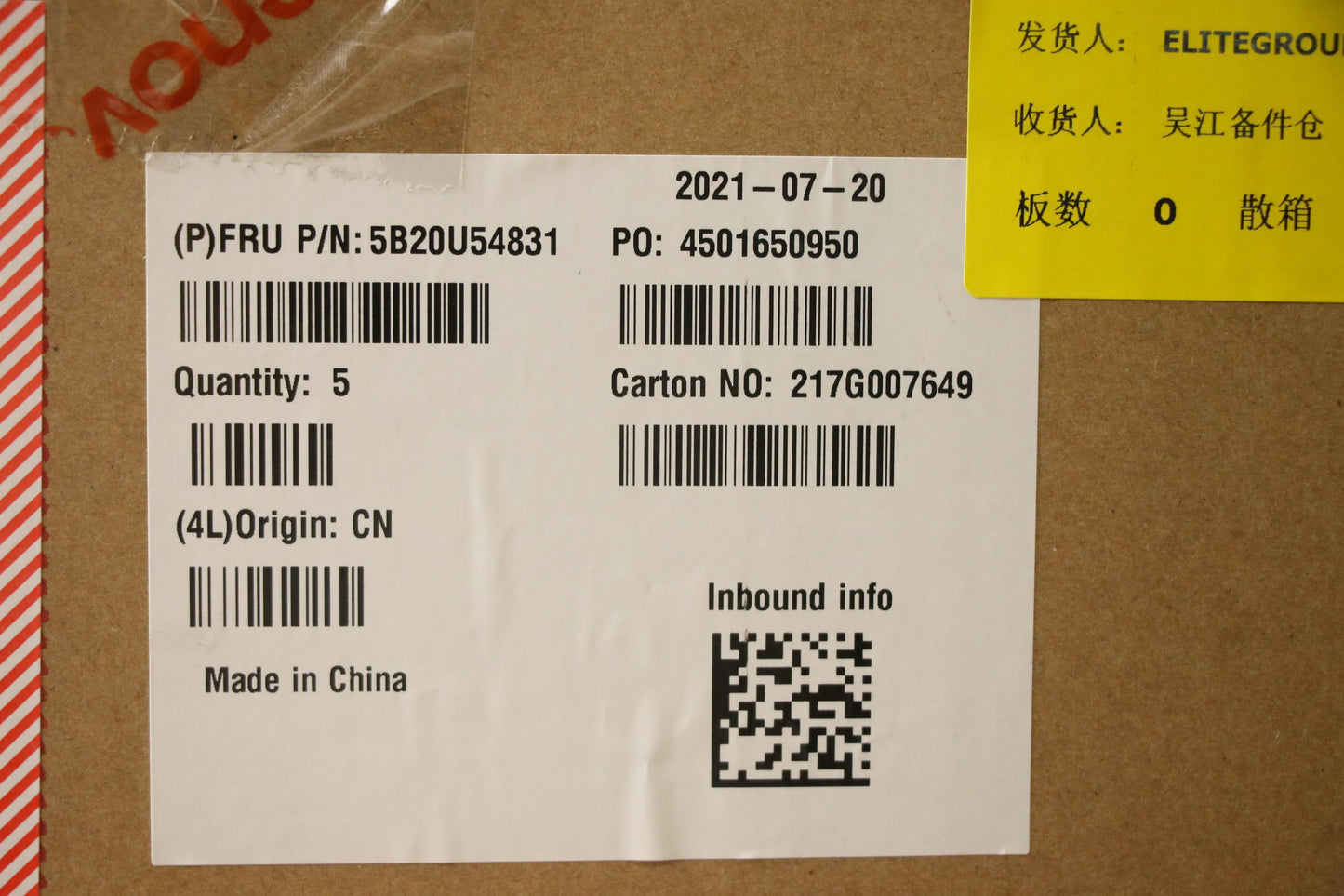 Lenovo Bdplanar Mb Am4 Cz Pro 565 Win - 5B20U54831