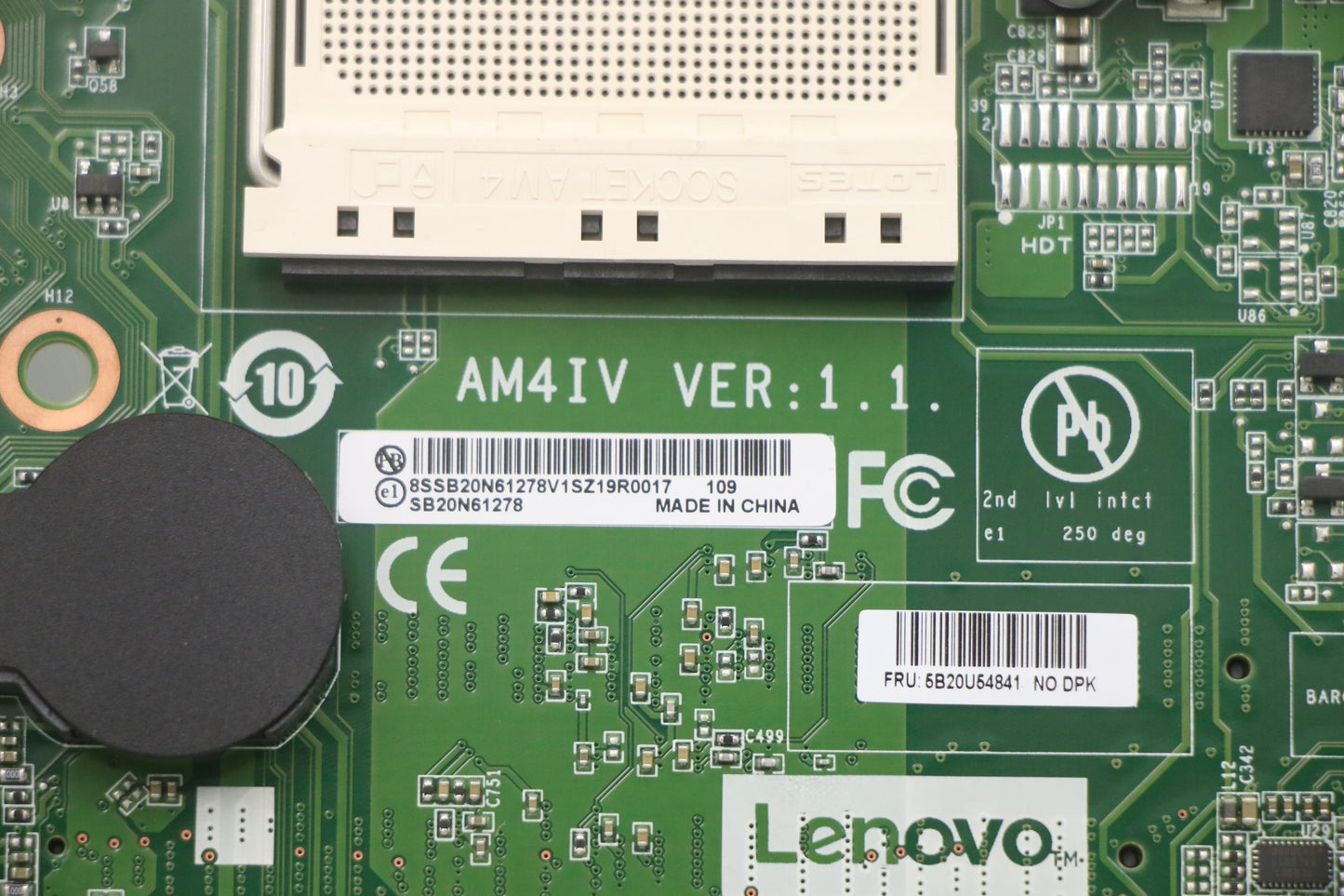 Lenovo Bdplanar Mb Fru No Dpk - 5B20U54841
