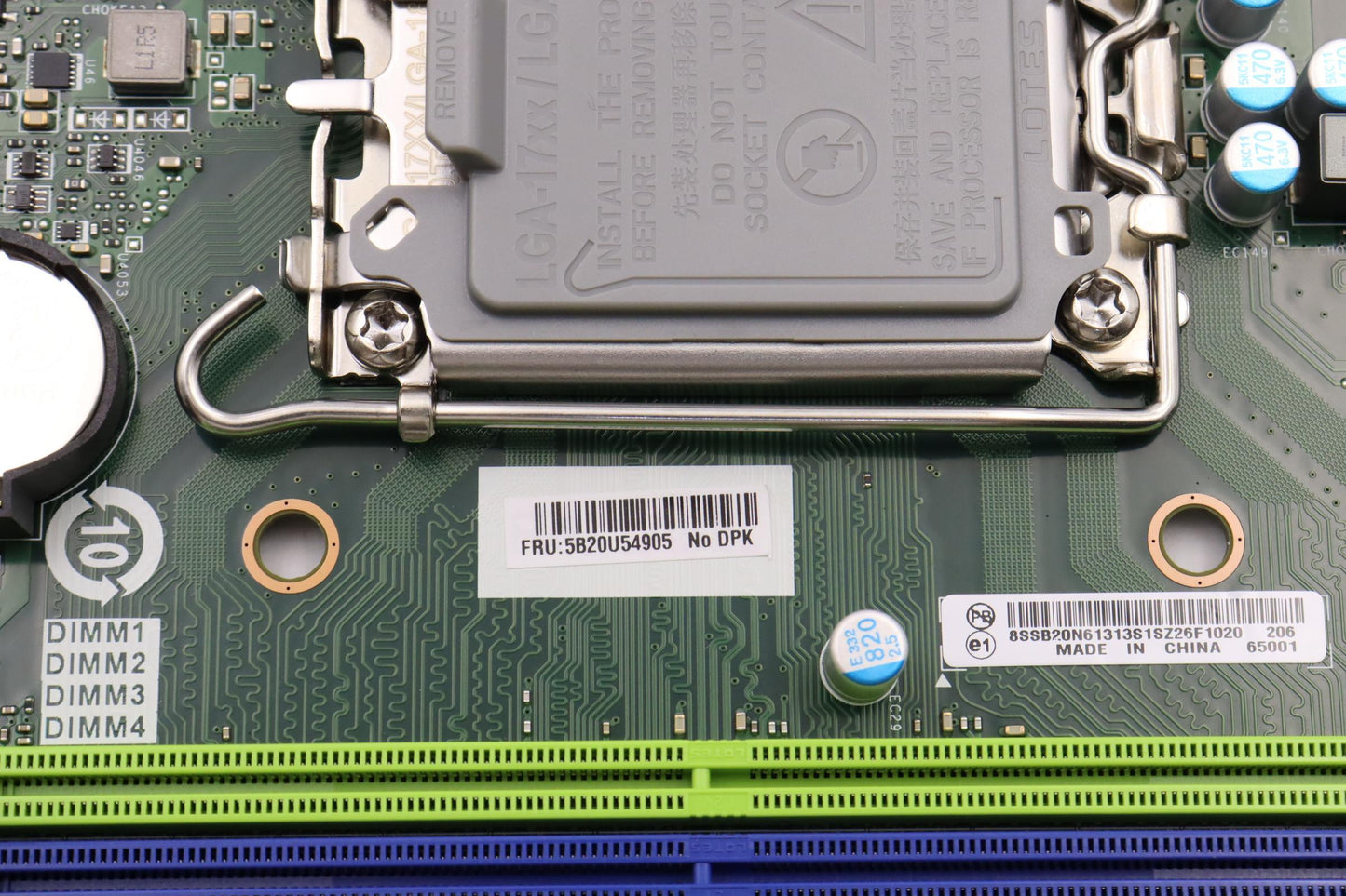 Lenovo Bdplanar Mb Fru No Dpk - 5B20U54905