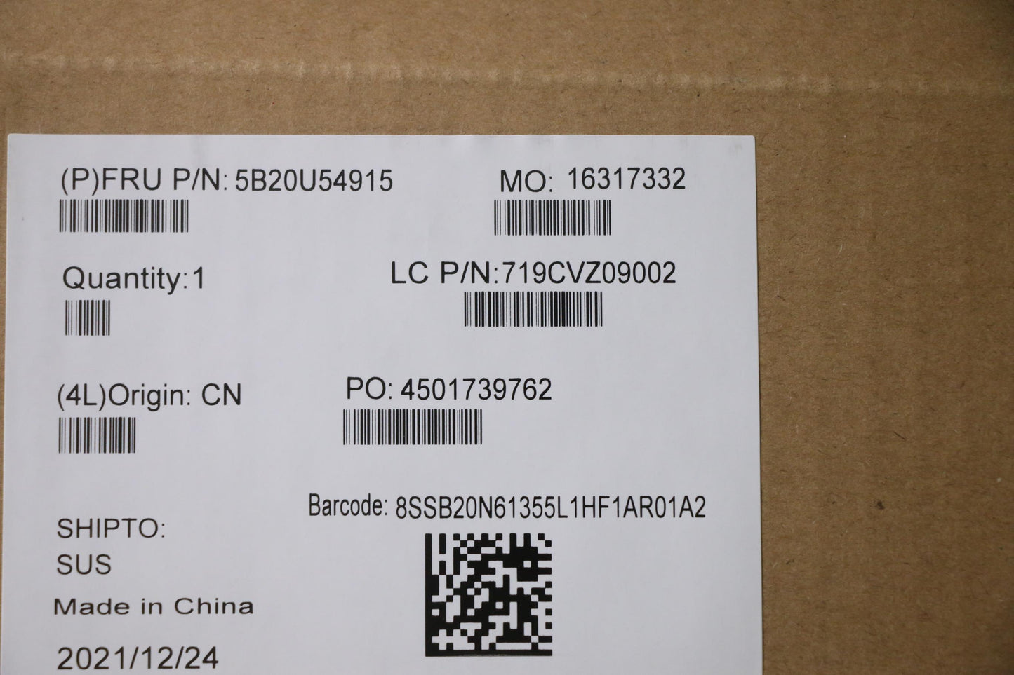 Lenovo Bdplanar Q470 M930Q Mb Fru Win - 5B20U54915