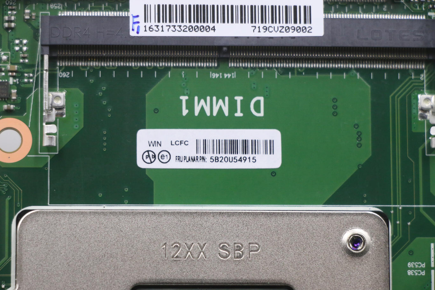 Lenovo Bdplanar Q470 M930Q Mb Fru Win - 5B20U54915