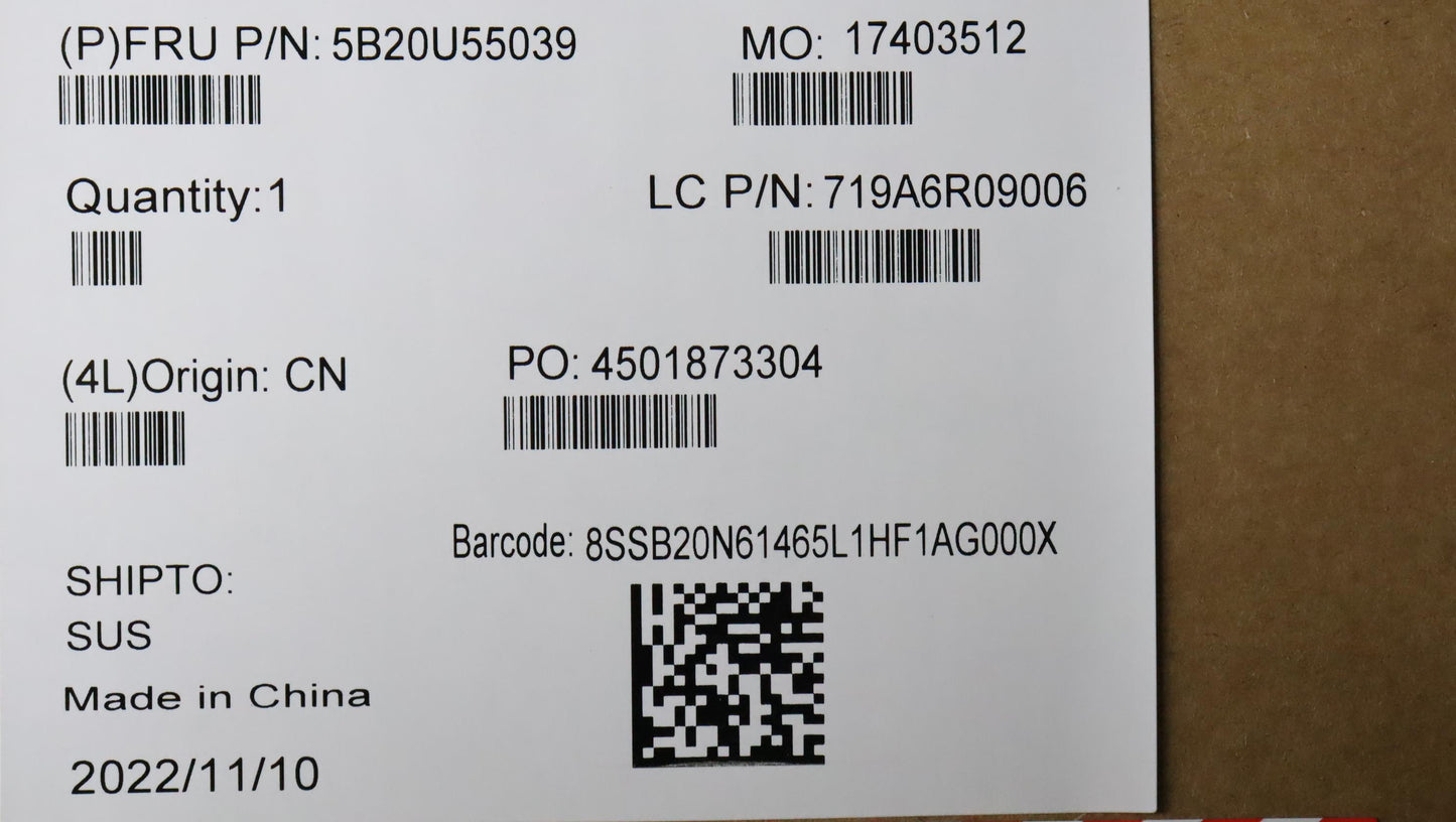 Lenovo Bdplanar Whl-U 4305Ue 4G Iot D - 5B20U55039