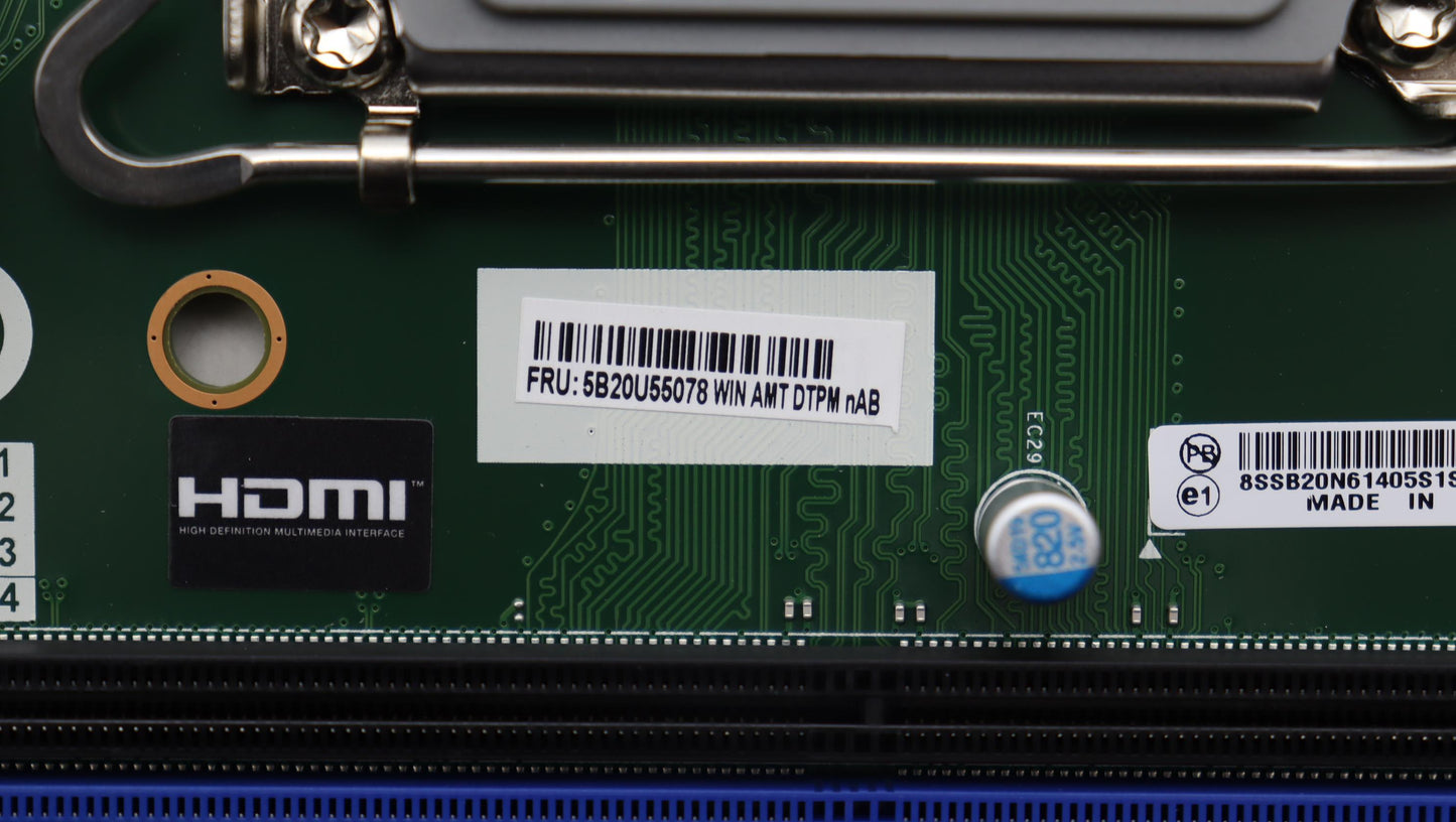 Lenovo Bdplanar Mb P360 Win Amt Dtpm - 5B20U55078