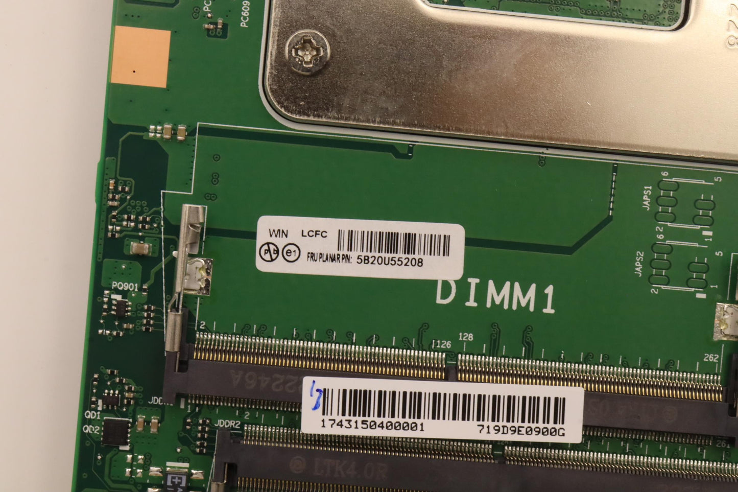 Lenovo Bdplanar Mb Fru Win Dpk Vpro E - 5B20U55208