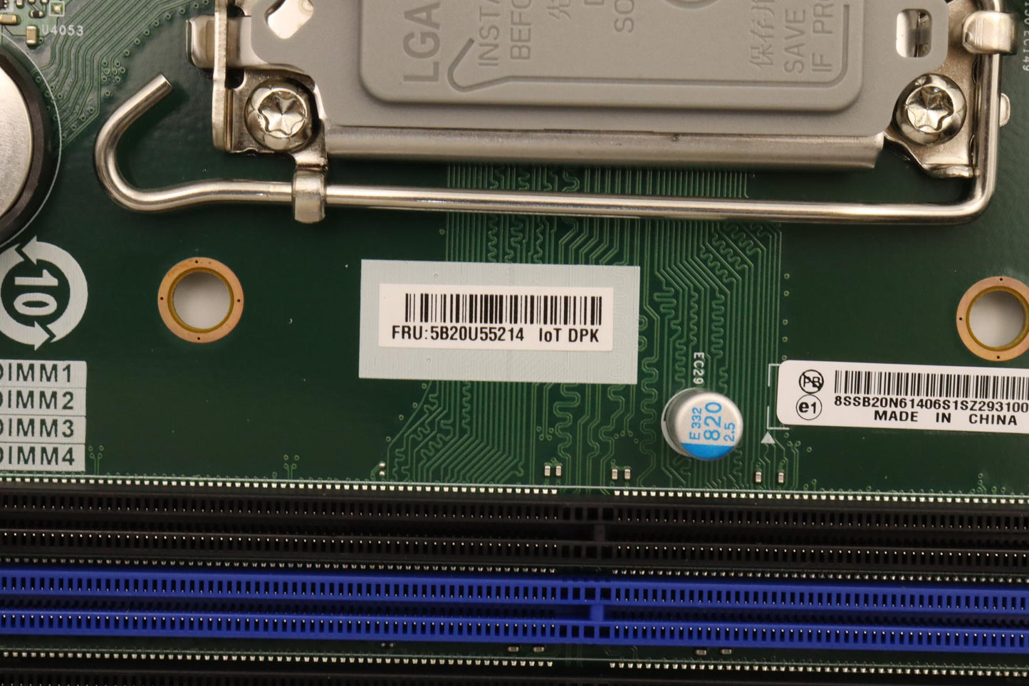 Lenovo Bdplanar Q670 M80Ts Gen3 Iot D - 5B20U55214
