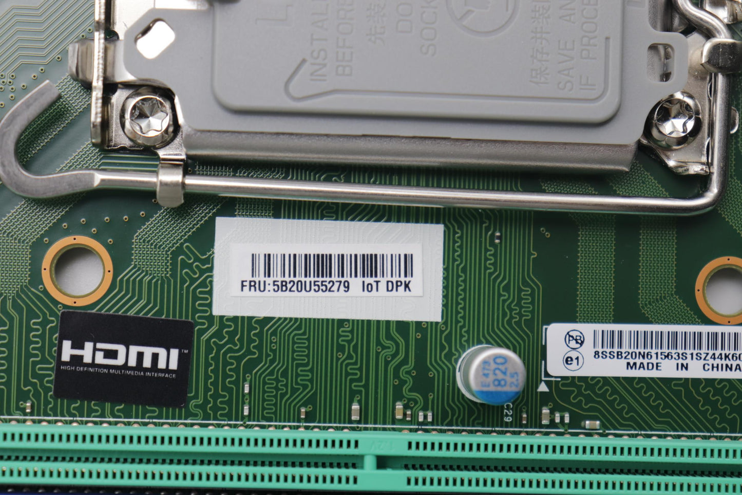 Lenovo Bdplanar Mb Fru Q670 Iot Dpk - 5B20U55279