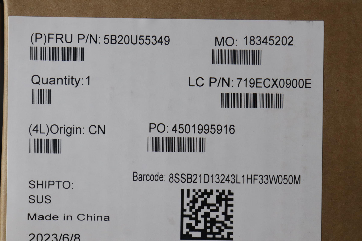 Lenovo Bdplanar L Mb Q670 35W Win Dpk - 5B20U55349