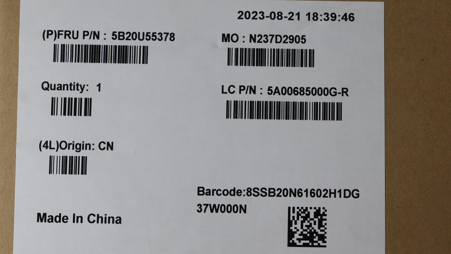 Lenovo Bdplanar Mb Fru B760 Dpk - 5B20U55378