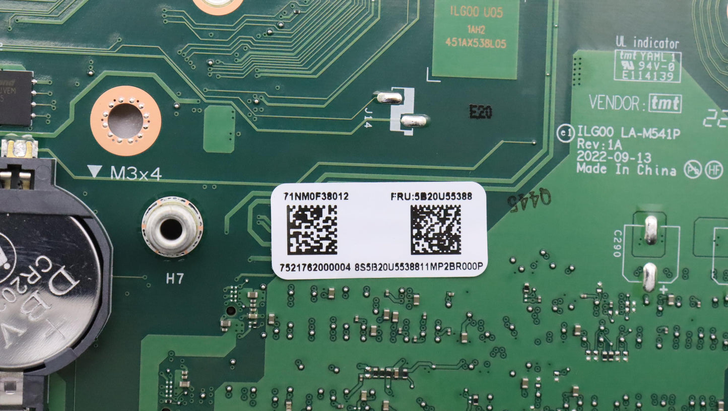 Lenovo Bdplanar Mb M60Q Adl-P I5 1235 - 5B20U55388
