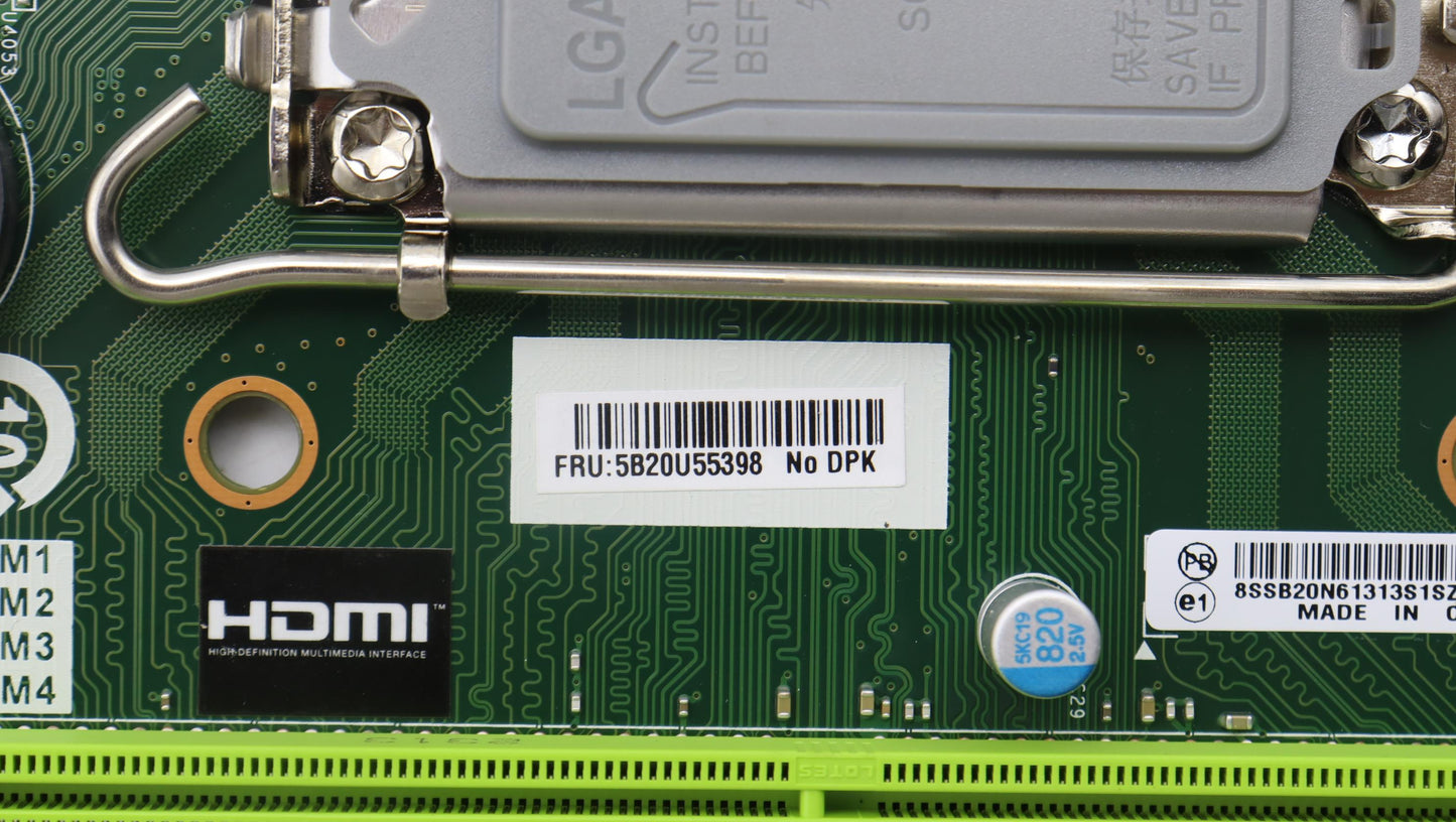Lenovo Bdplanar Mb Fru Q670 Vproet No - 5B20U55398