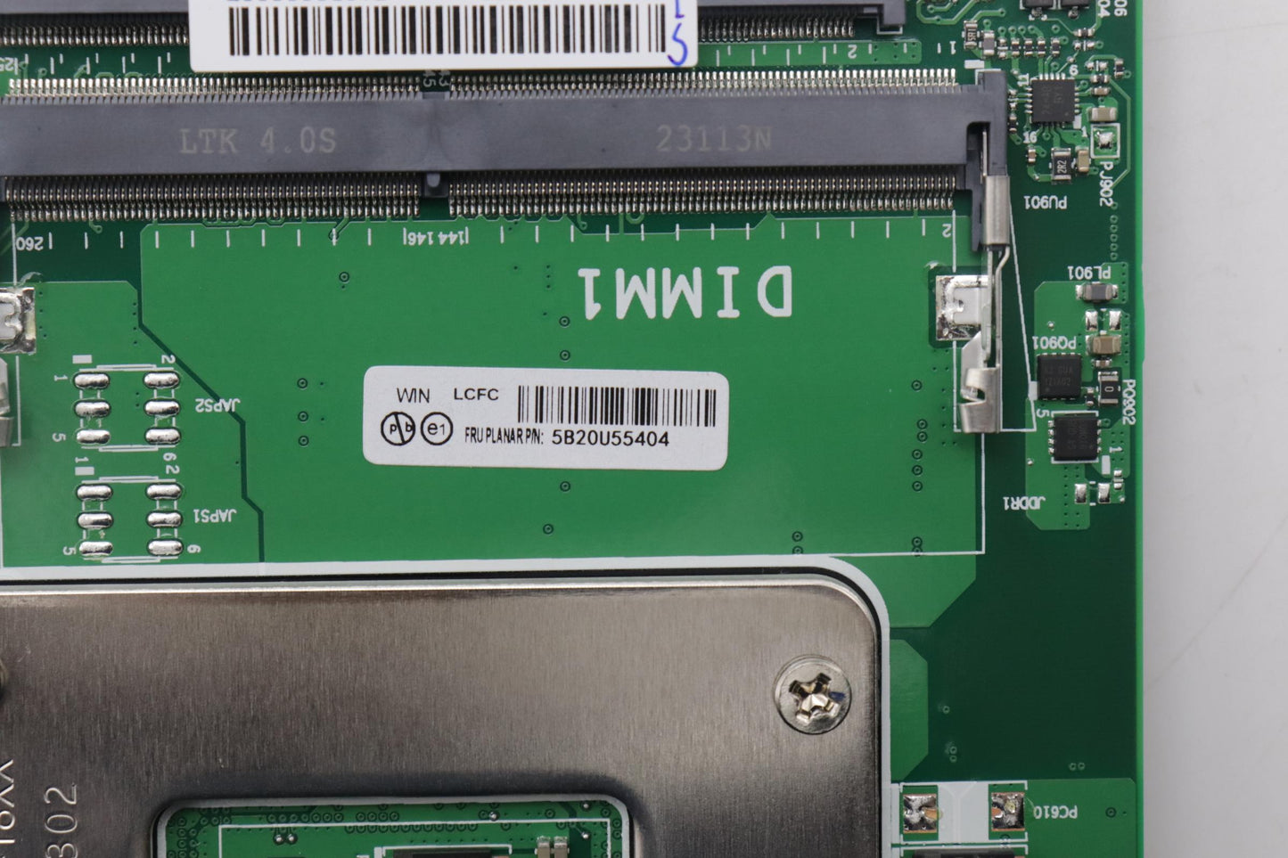 Lenovo Bdplanar Lenovo Mb Fru Win - 5B20U55404