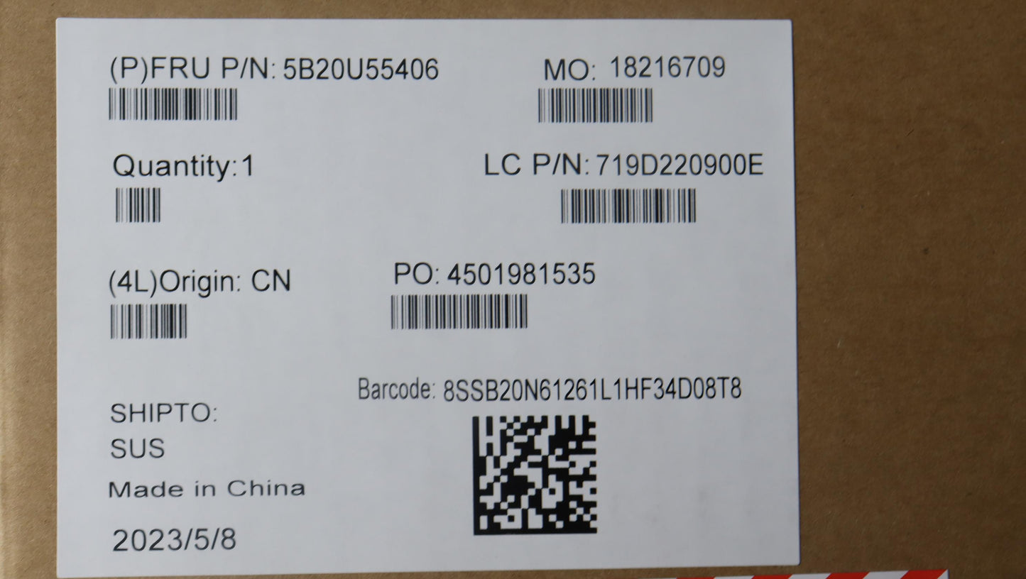 Lenovo Bdplanar Lenovo Mb Fru Wdp - 5B20U55406