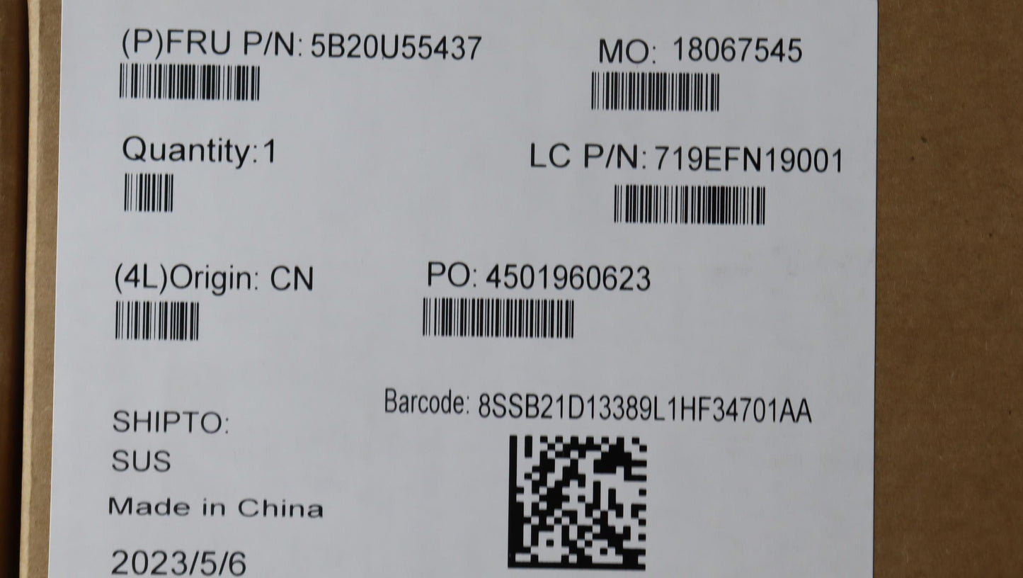 Lenovo Bdplanar Mb Mini Rpl-H I7 45W - 5B20U55437