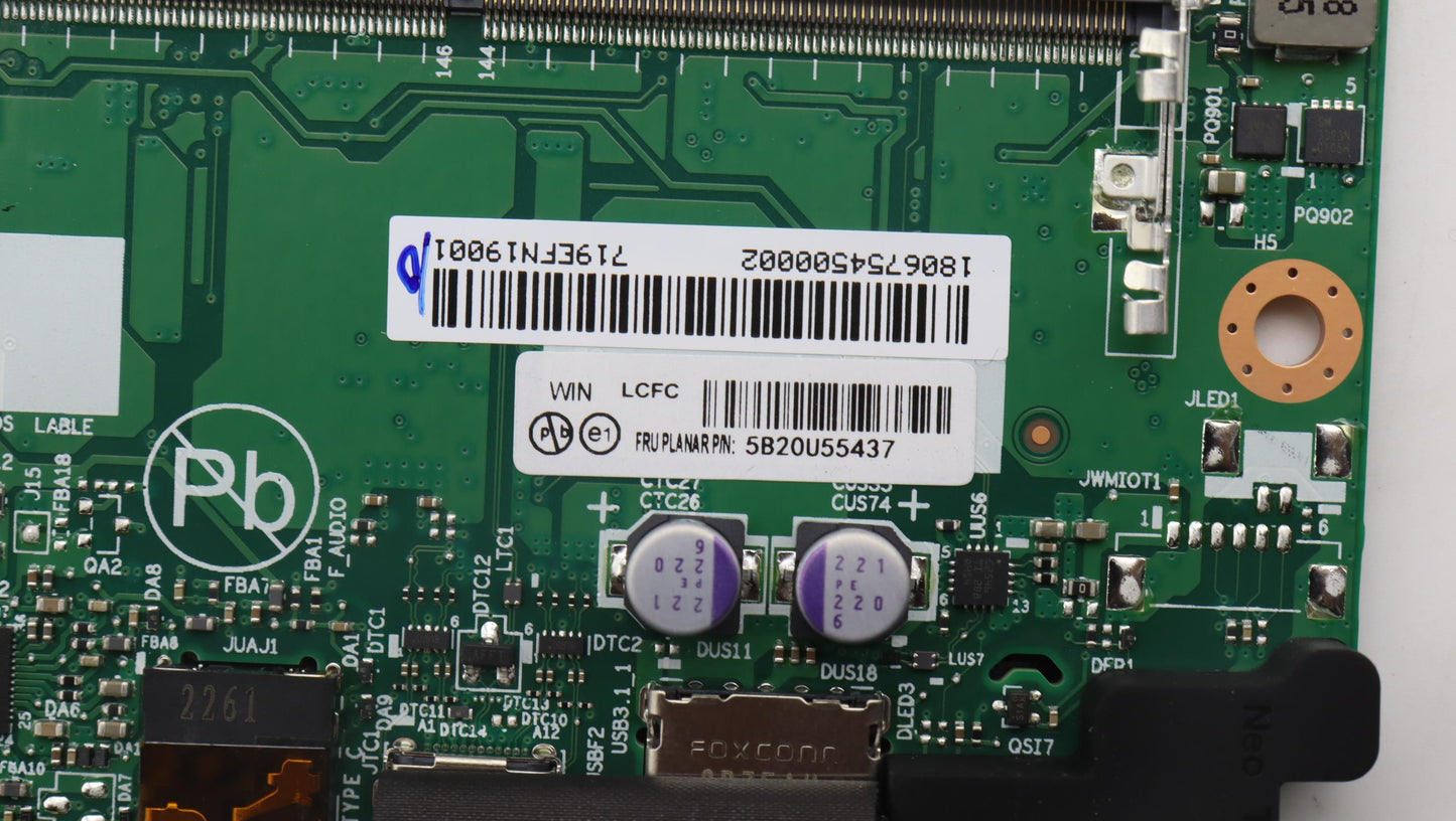 Lenovo Bdplanar Mb Mini Rpl-H I7 45W - 5B20U55437
