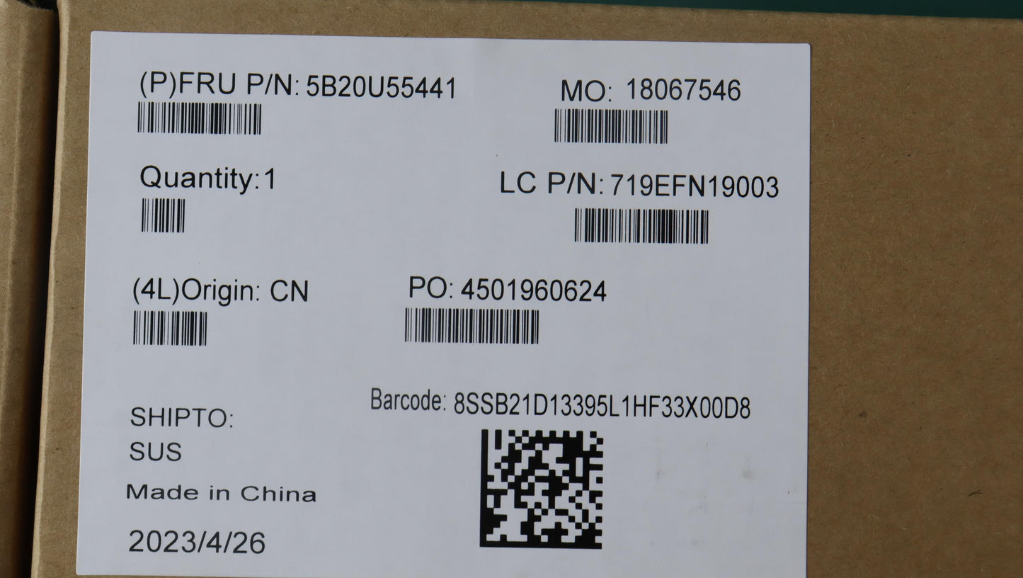 Lenovo Bdplanar Mb Mini Rpl-H I5 45W - 5B20U55441