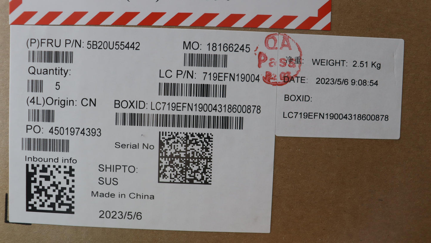 Lenovo Bdplanar Mb Mini Rpl-H I5 45W - 5B20U55442