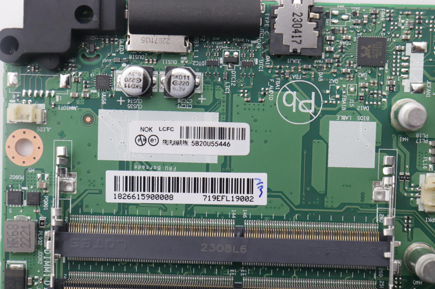 Lenovo Bdplanar Intel I5-13420H Nok U - 5B20U55446