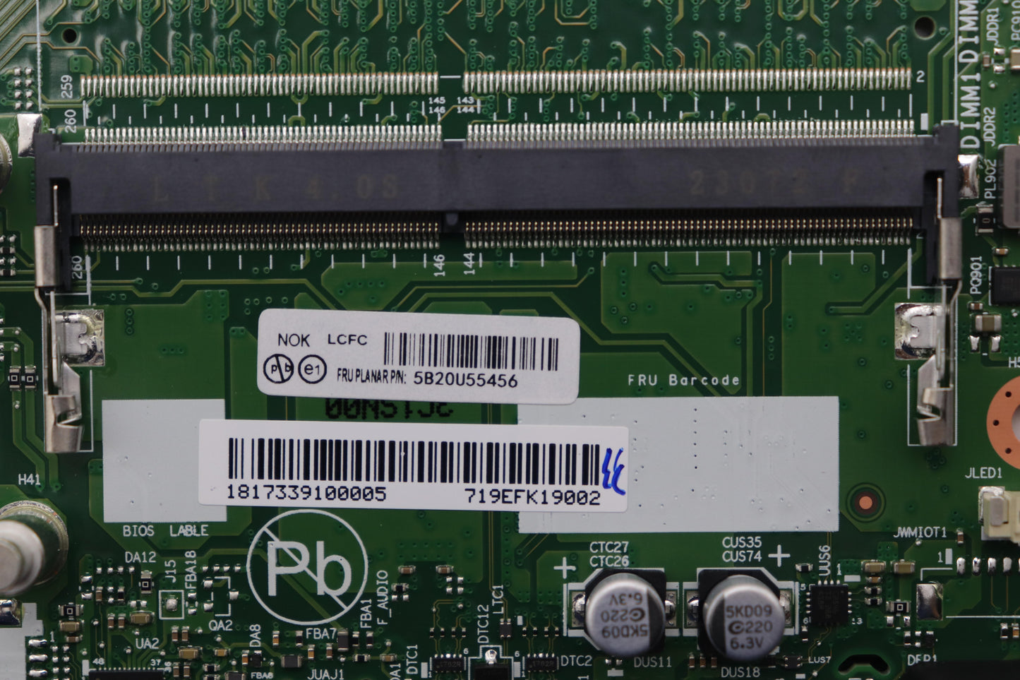 Lenovo Bdplanar Intel 7305 Nok Uma Ft - 5B20U55456
