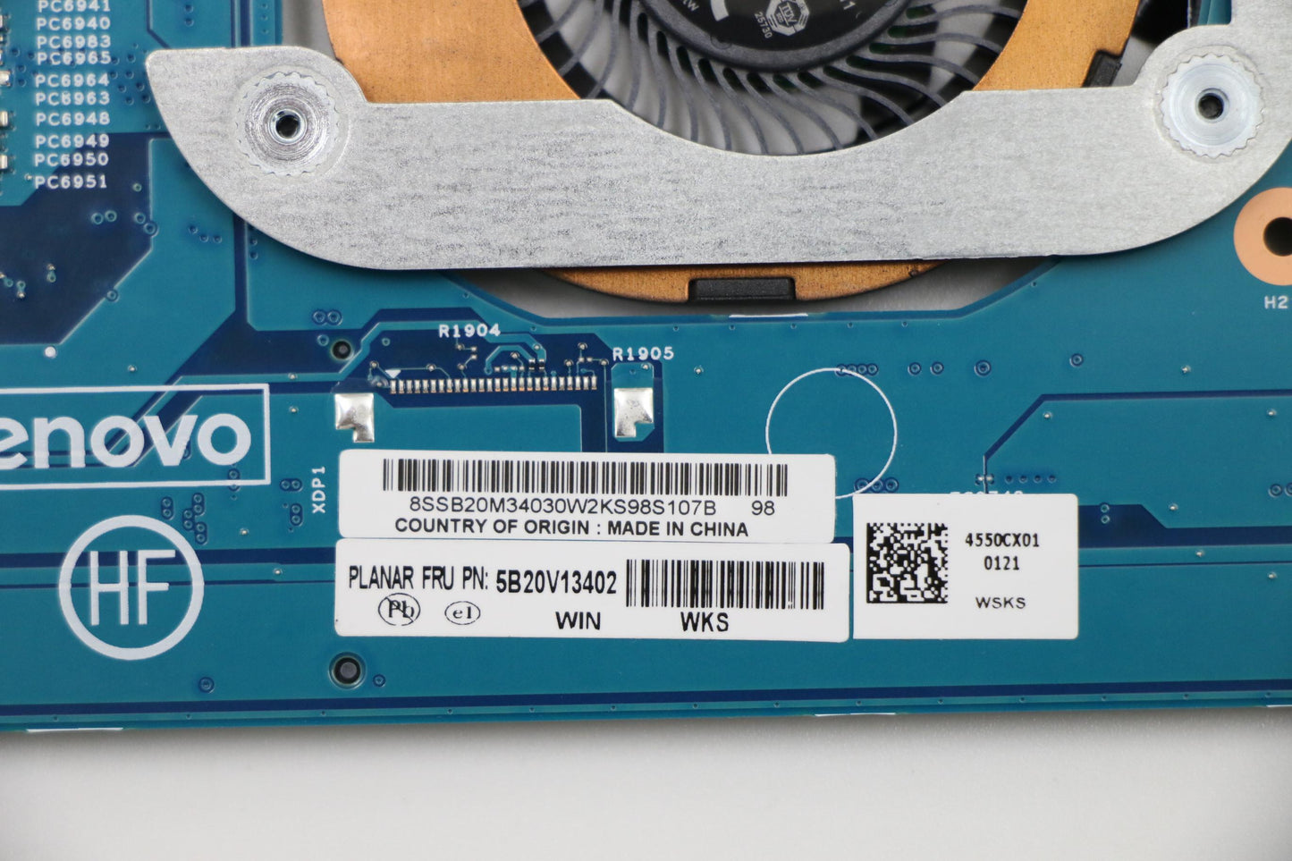 Lenovo Mb Win I5-8350U 8G Amt Tpm2 Vp - 5B20V13402