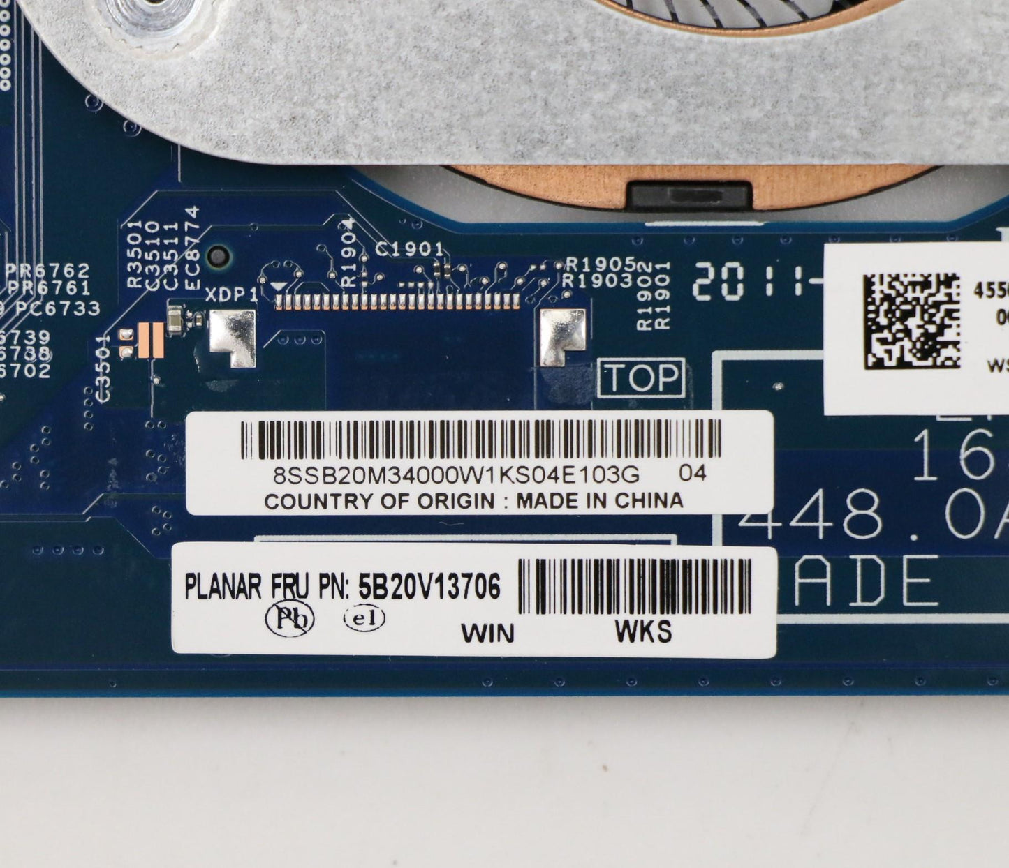 Lenovo Mb Win I5-7300U 8G Amt Tpm2 Vp - 5B20V13706
