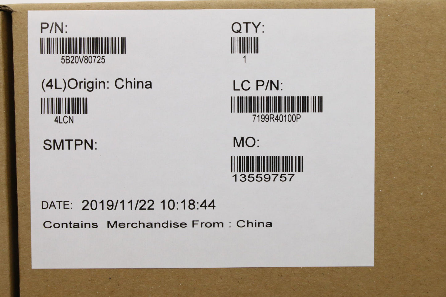 Lenovo Board - 5B20V80725