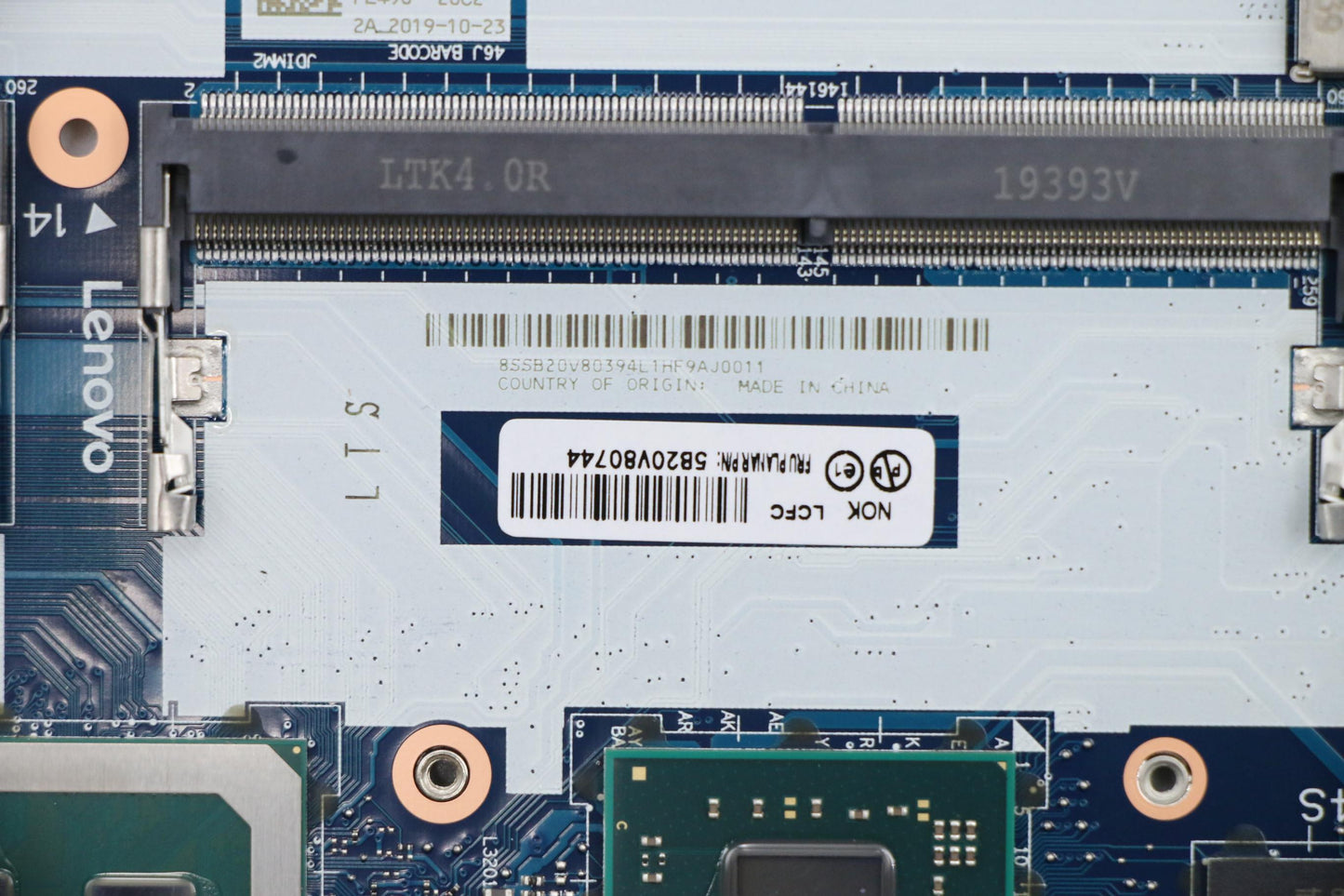 Lenovo Mb I7-8565Uv0 P1-70V2G Nok Nt - 5B20V80744
