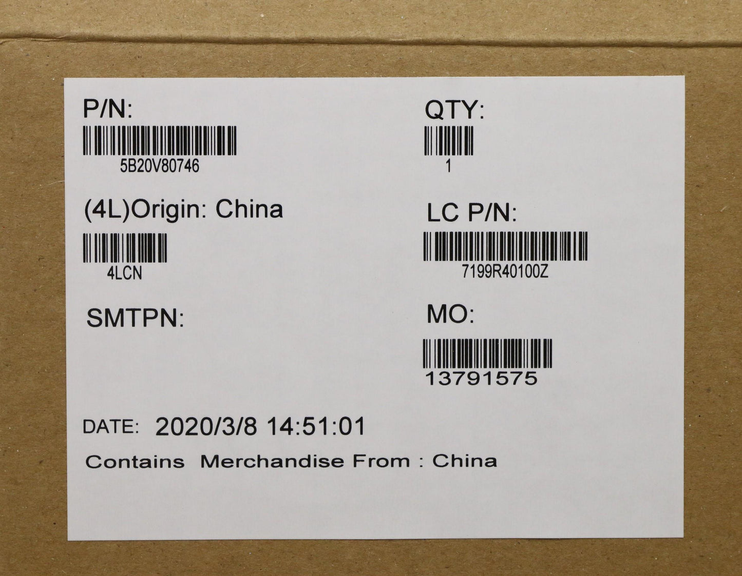 Lenovo Mb I7-8565Uv0 P1-70V2G Win Yt - 5B20V80746
