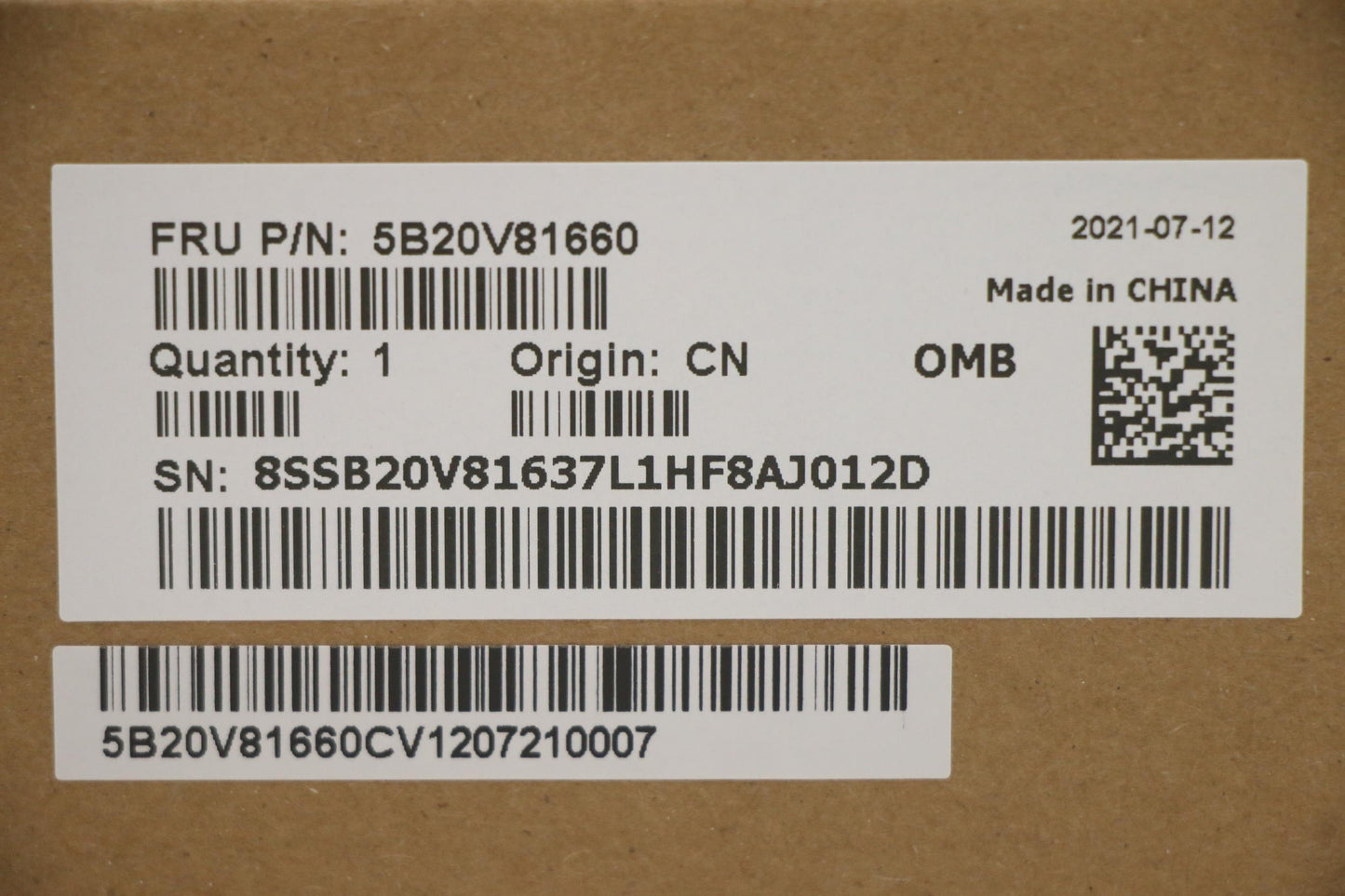 Lenovo Mb I7-8565Uv0 P1-50V2G Win Yt - 5B20V81660
