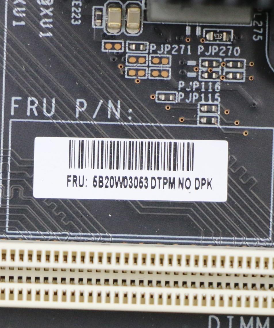 Lenovo Genesee Mb Dis Dtpm No Dpk - 5B20W03053