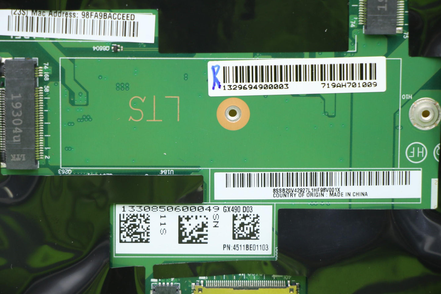 Lenovo Mb Win I7-10510U 8G Wl Na Yt D - 5B20W21735