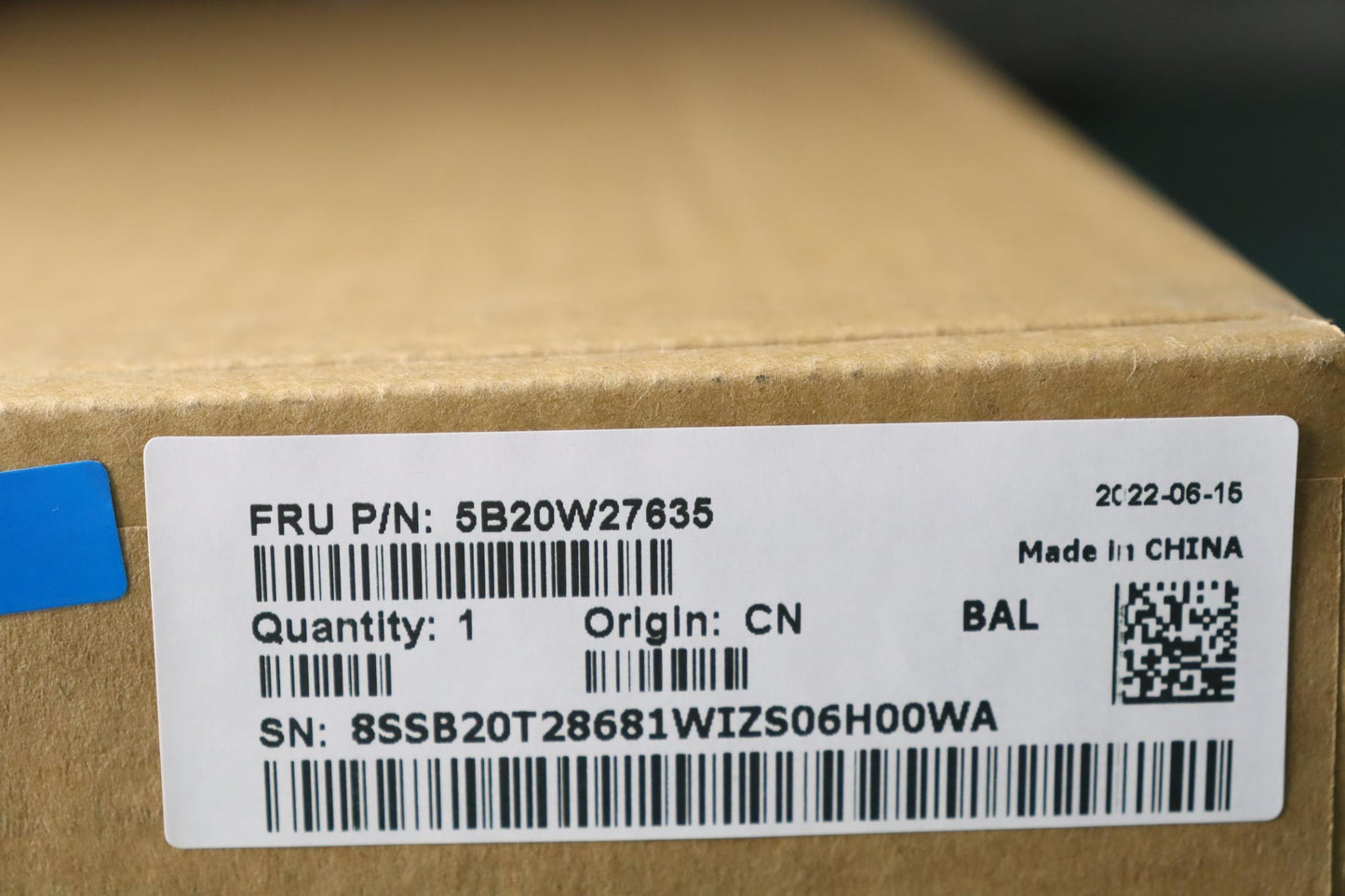 Lenovo Bdplanar Intel Comet Lake B460 - 5B20W27635