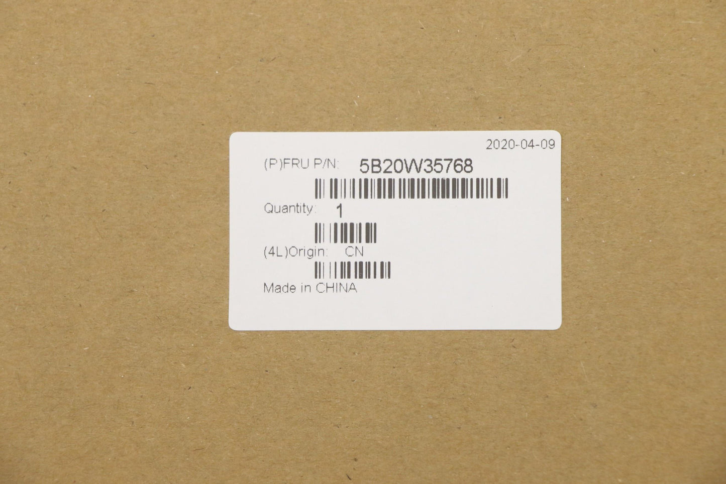 Lenovo Mb I7-9850H Vp Win Amt Dtpm Lp - 5B20W35768