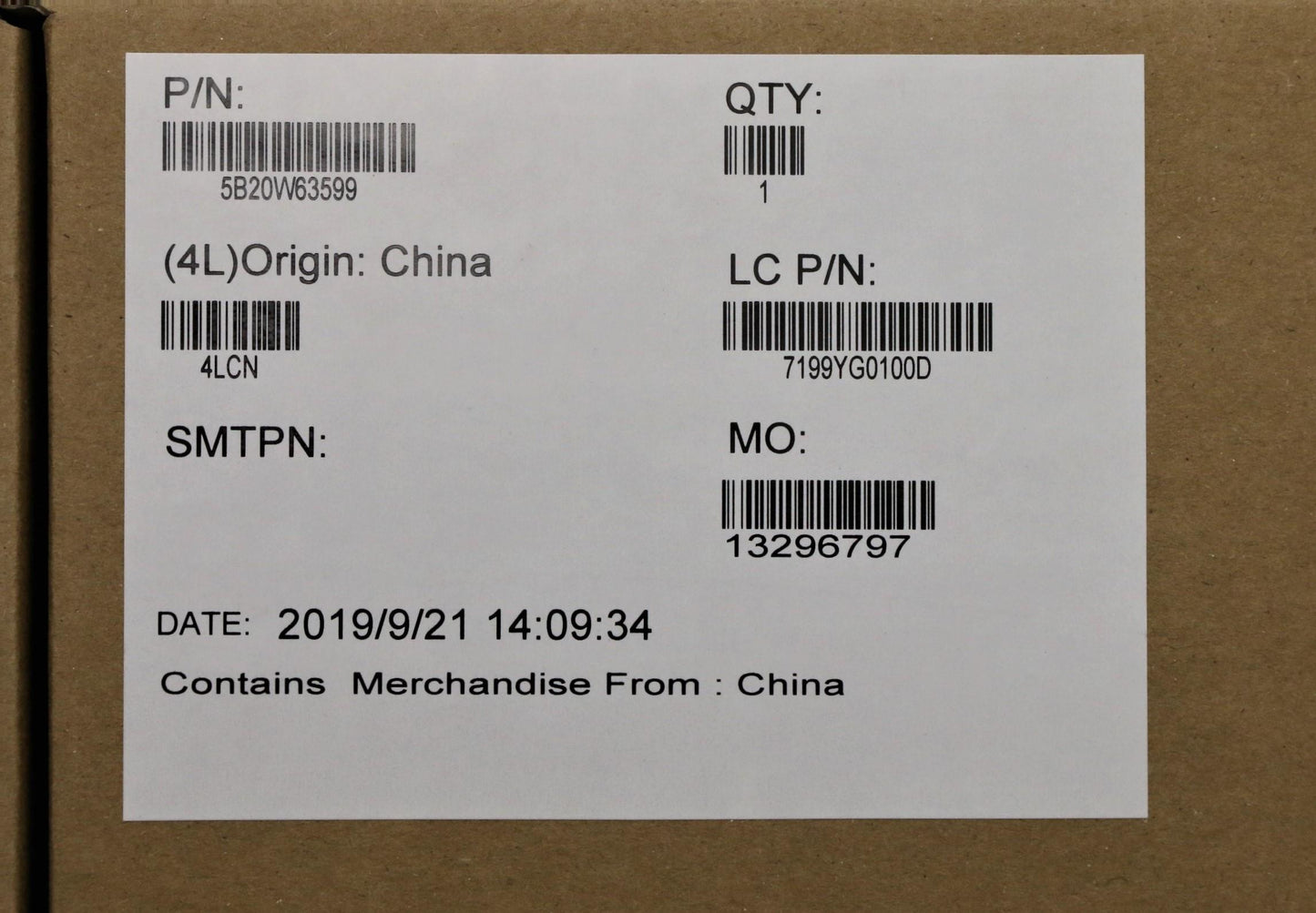 Lenovo Fe595 Mb R3 3200U V3 Win Nayt - 5B20W63599