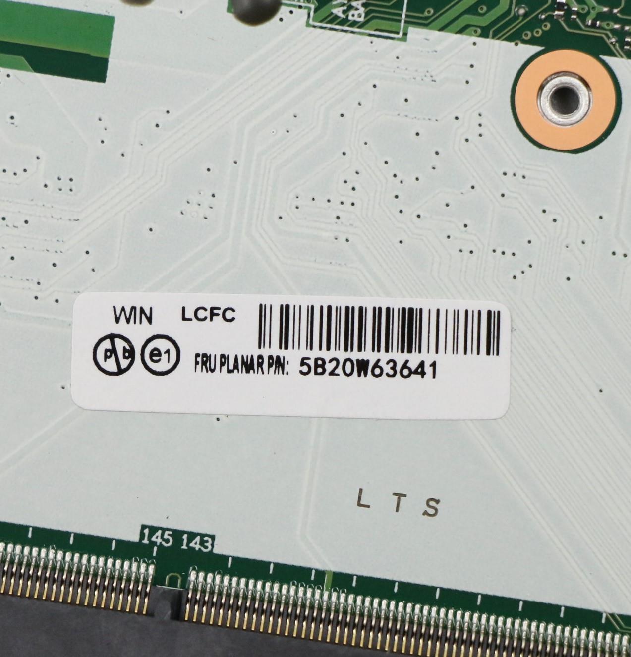 Lenovo Fl590 Mb I5-8265U Win Na Yt Dt - 5B20W63641