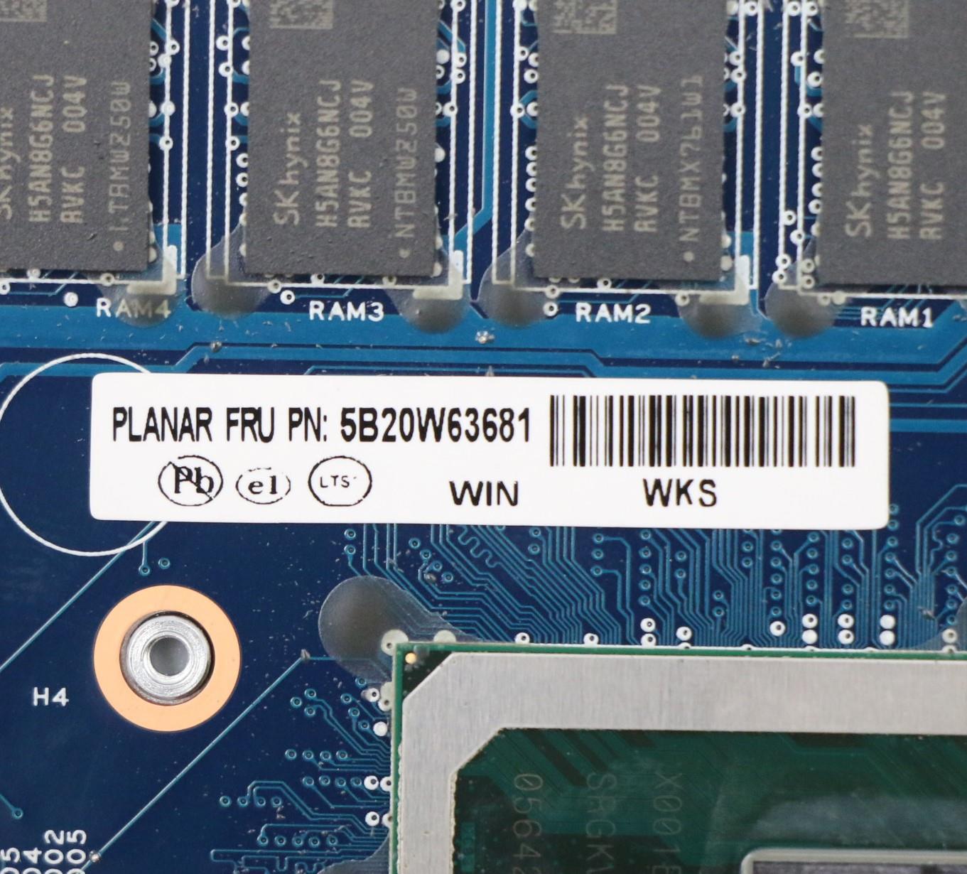 Lenovo Mb I7-10510U 4+4G Nvp Yft Win - 5B20W63681