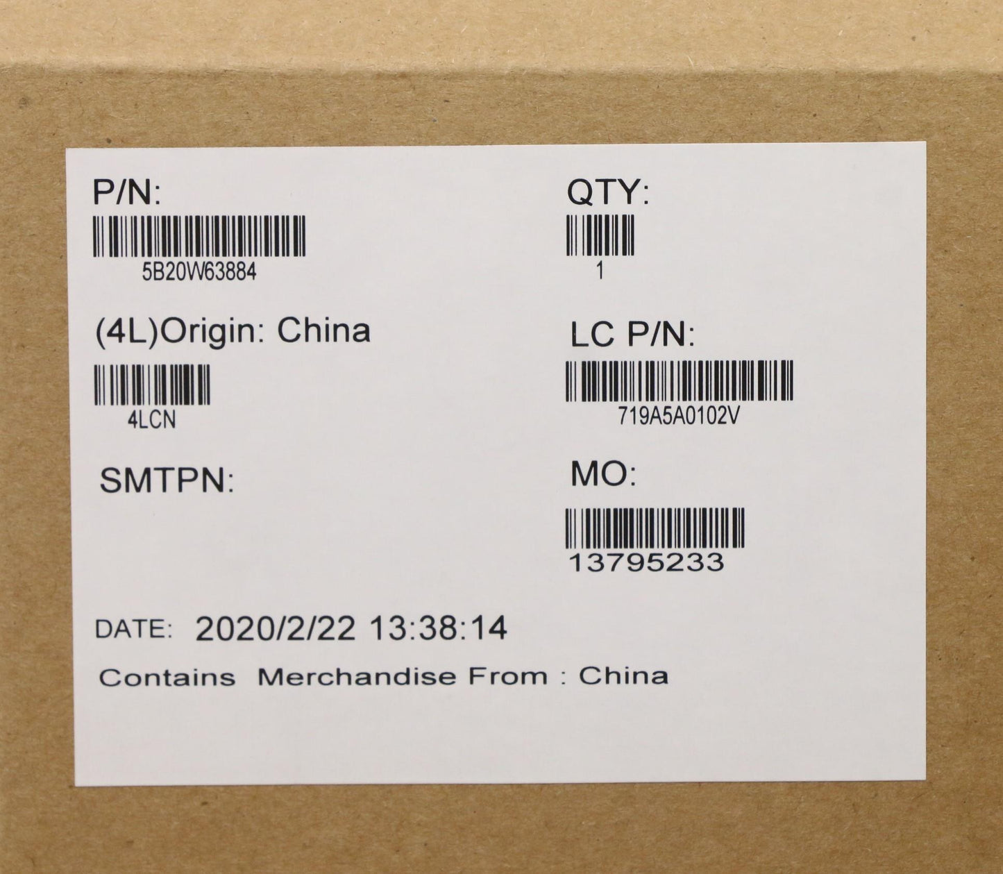 Lenovo Fl490 Mb R535 2G I78565 Win Na - 5B20W63884