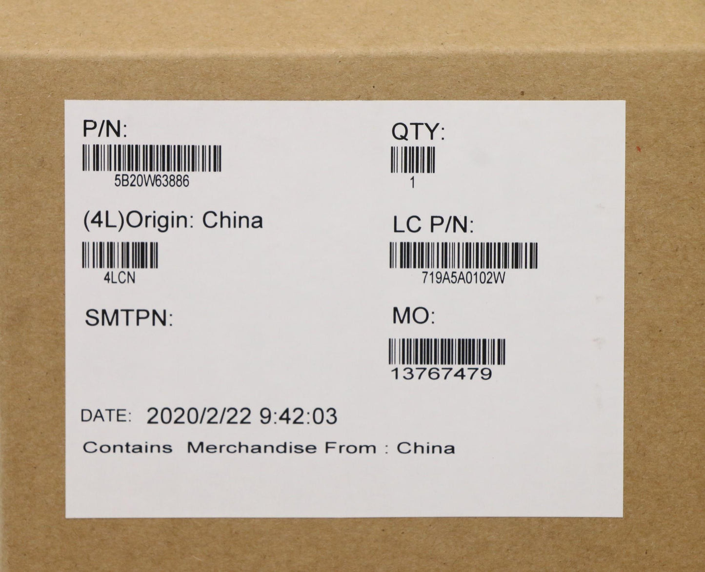 Lenovo Fl490 Mb R535 2G I78565 Win Na - 5B20W63886