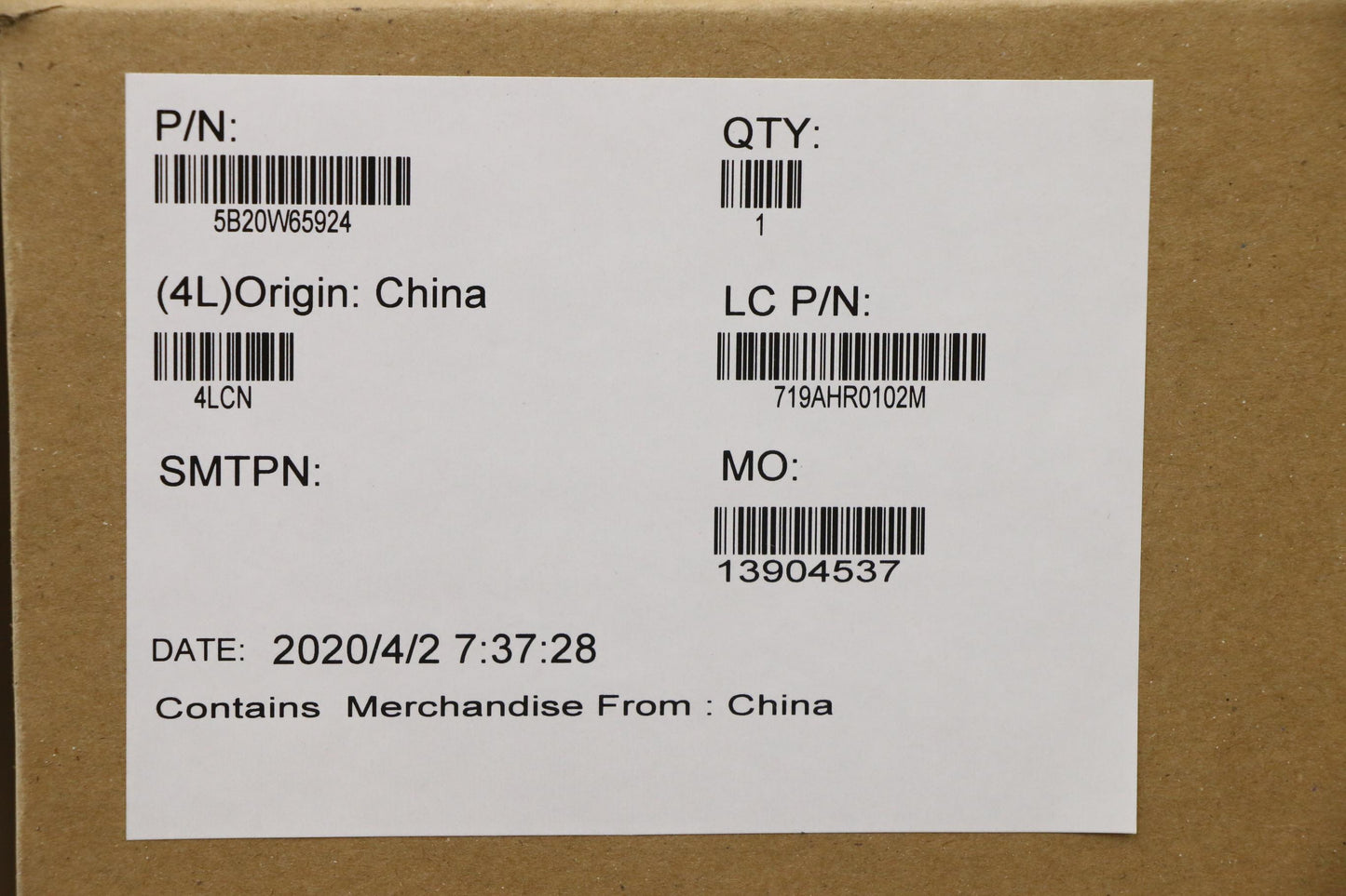 Lenovo Wini7-105108Gy-Tpm2Swg - 5B20W65924