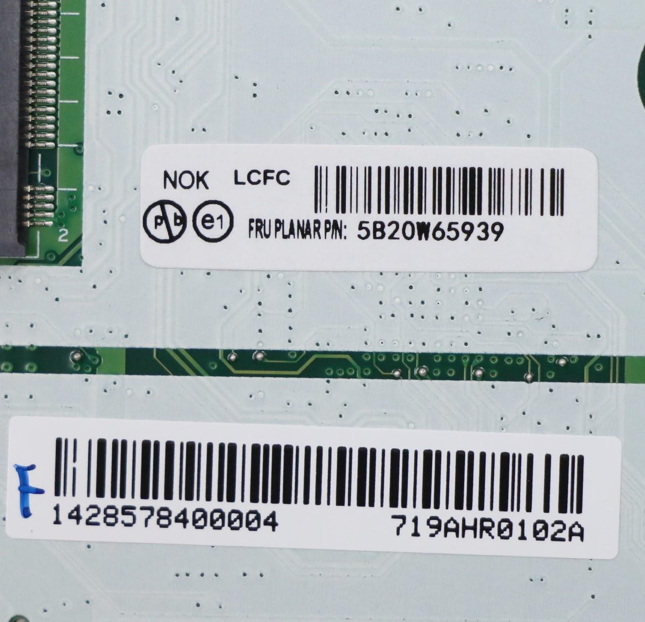 Lenovo Noki7-1051016Gy-Tpm2Uma - 5B20W65939