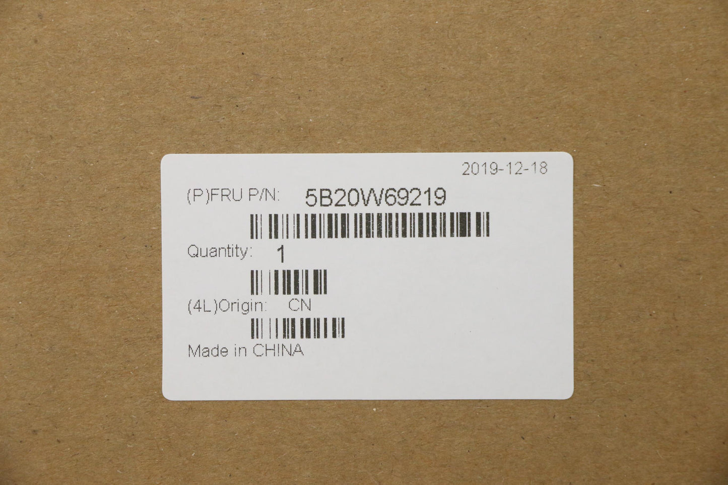 Lenovo Mb Dis I7 4G Fp Bl Nrtc Win - 5B20W69219