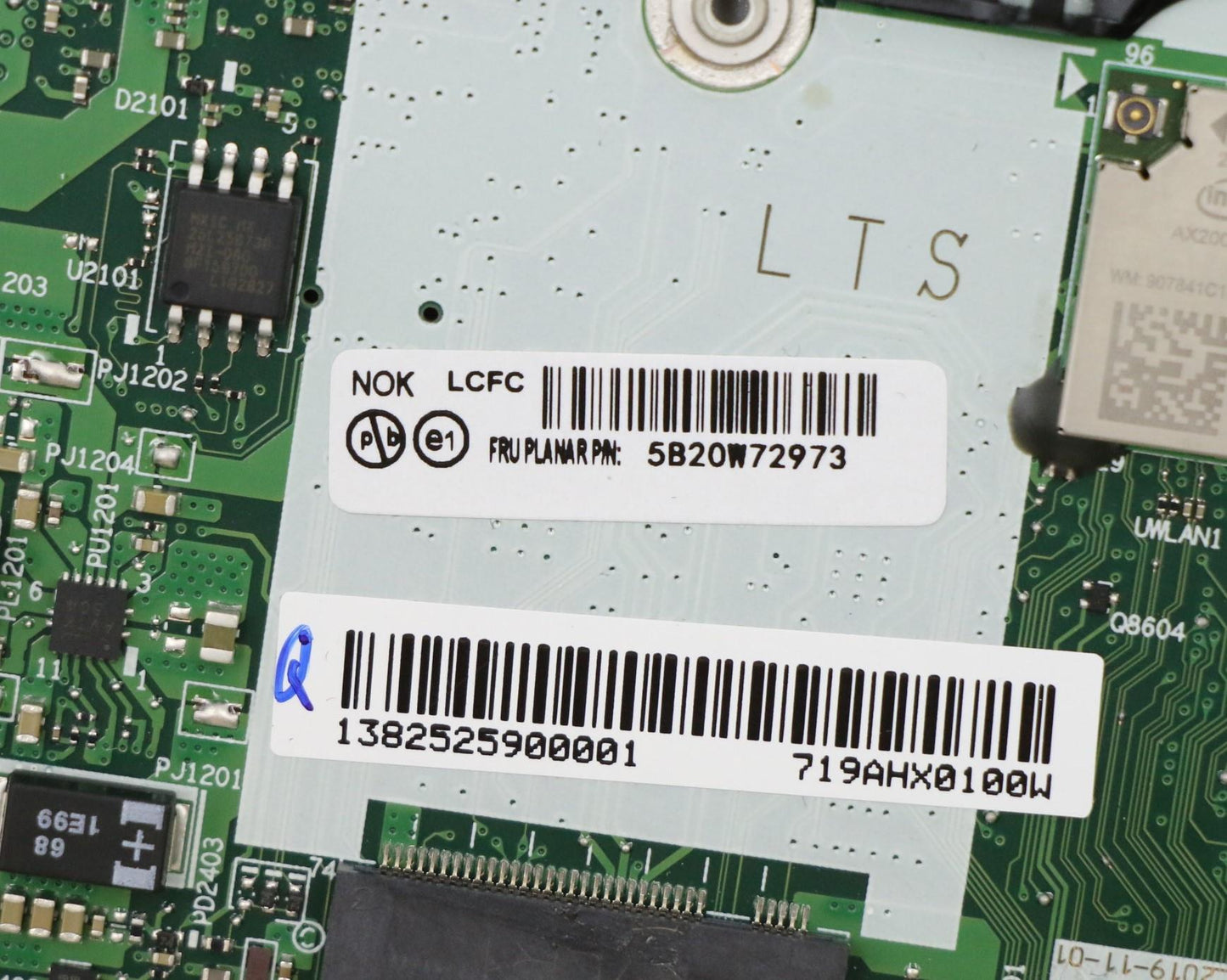 Lenovo Gx3A0 Mb Win I7-10710U 8G Na Y - 5B20W72973
