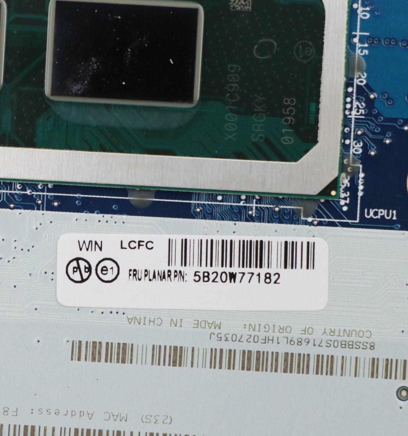 Lenovo Fe5A0 Mb I510210U Rx640 Win Yt - 5B20W77182
