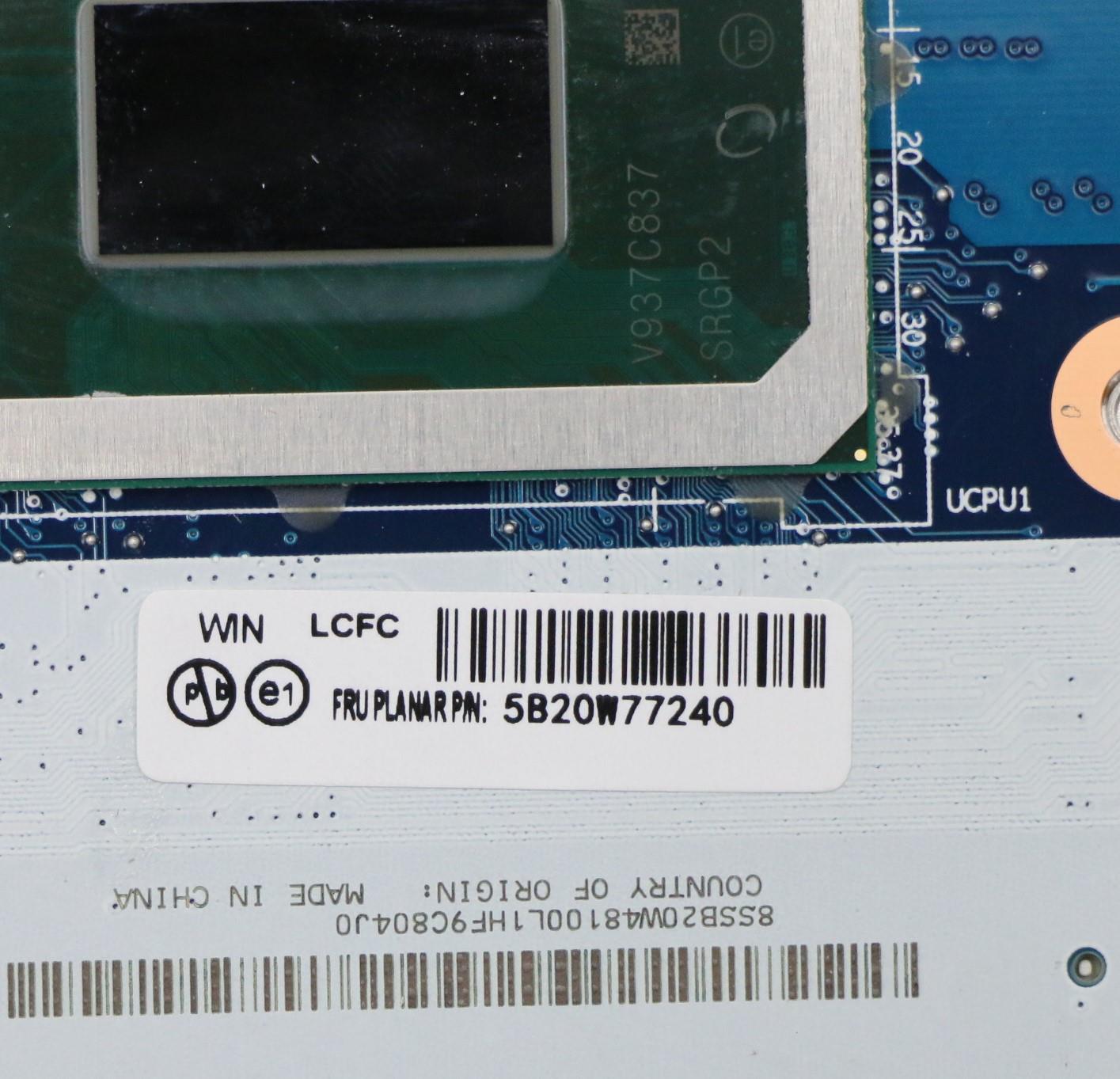 Lenovo Fe4A0 Mb I7-10710U Rx640,Win,Y - 5B20W77240