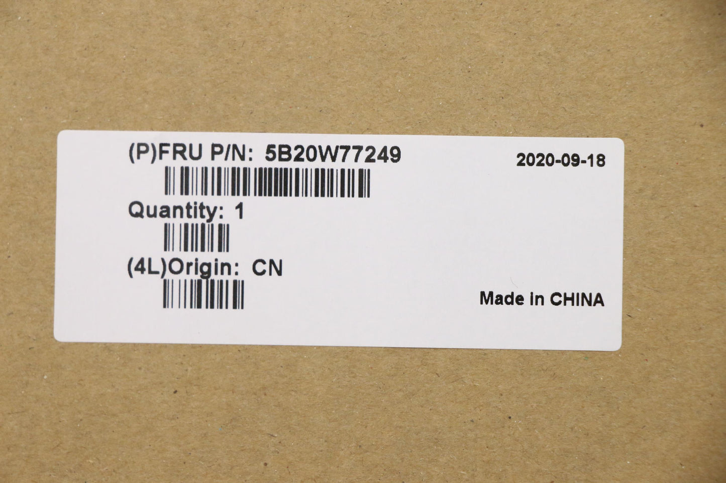 Lenovo Motherboard with i5-8200U, 8GB RAM, NV, TPM 2.0, Windows - 5B20W77249