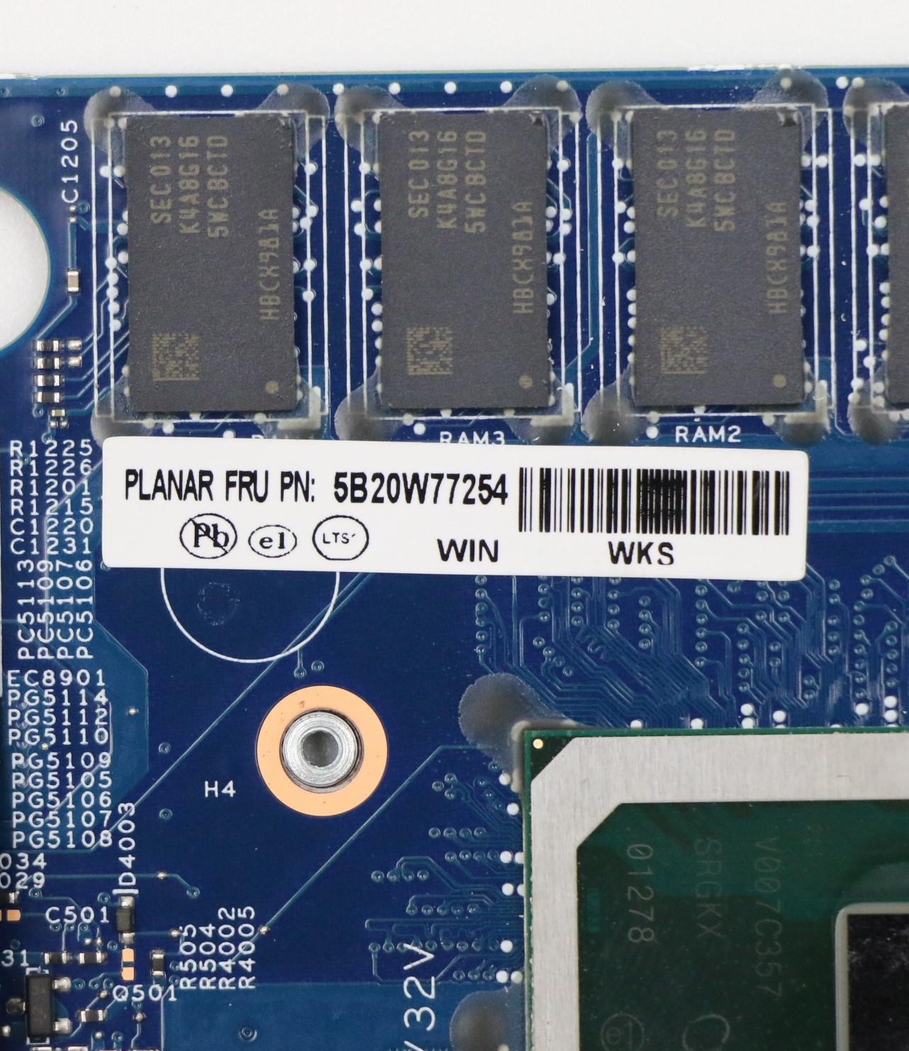 Lenovo Motherboard i5-10310U, 4+4GB RAM, Windows DPK - 5B20W77254