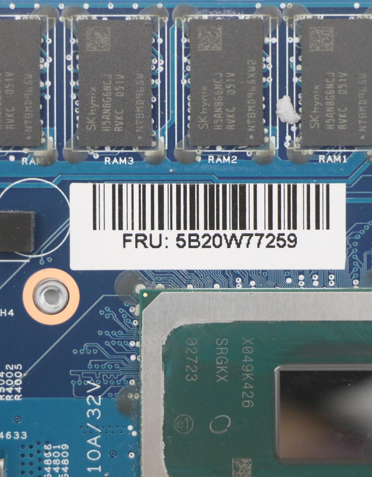 Lenovo Bdplanar I5-10310U Vp 4+4G Ydt - 5B20W77259
